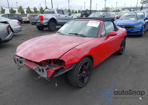 2005 Mazda Mx-5 Miata Cloth из США, поврежденный, VIN JM1NB353750411018